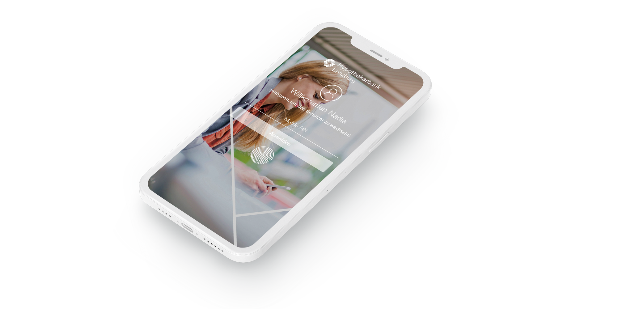 Hypibanking Willkommen Screen