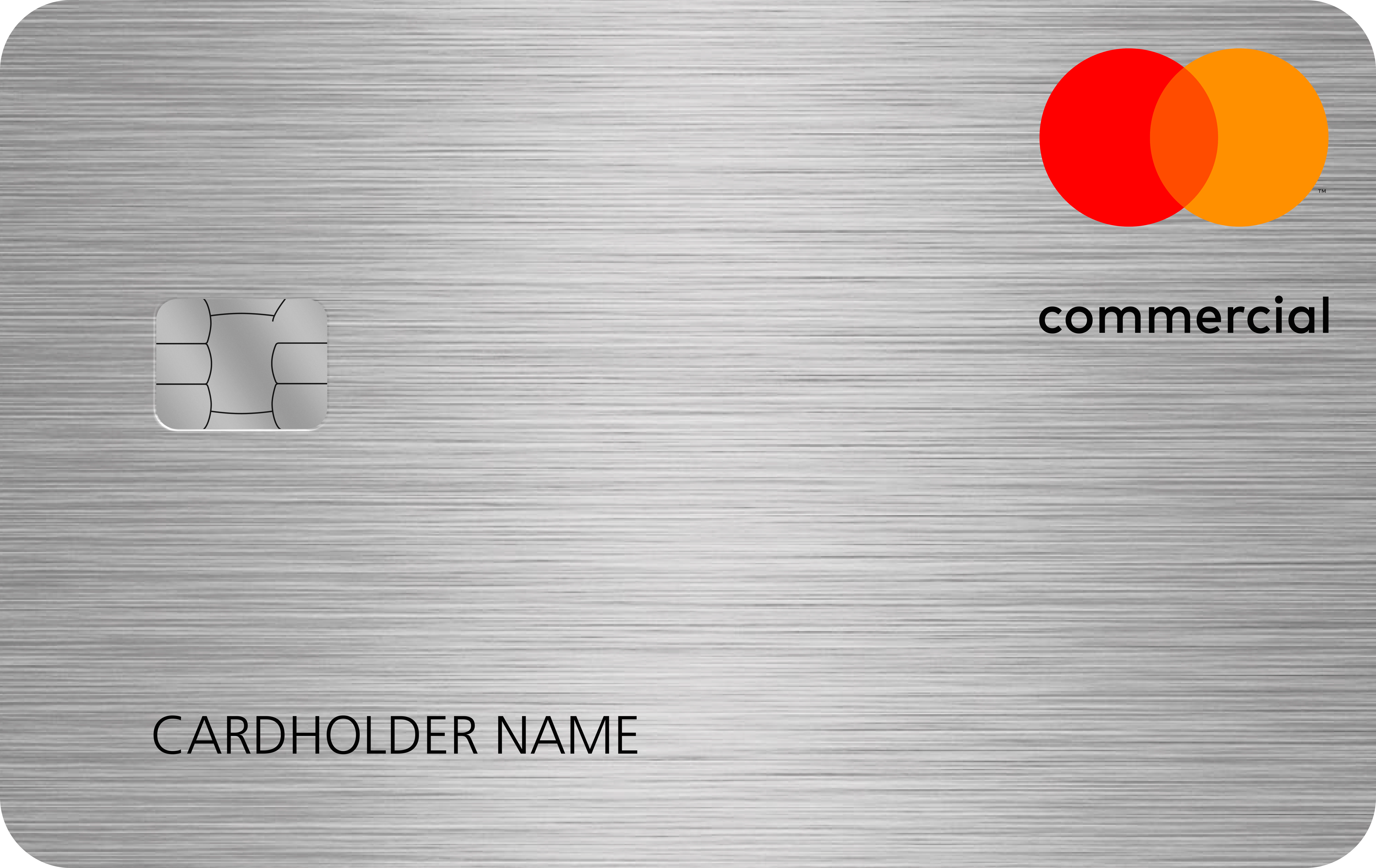 Mastercard Commercial Silber