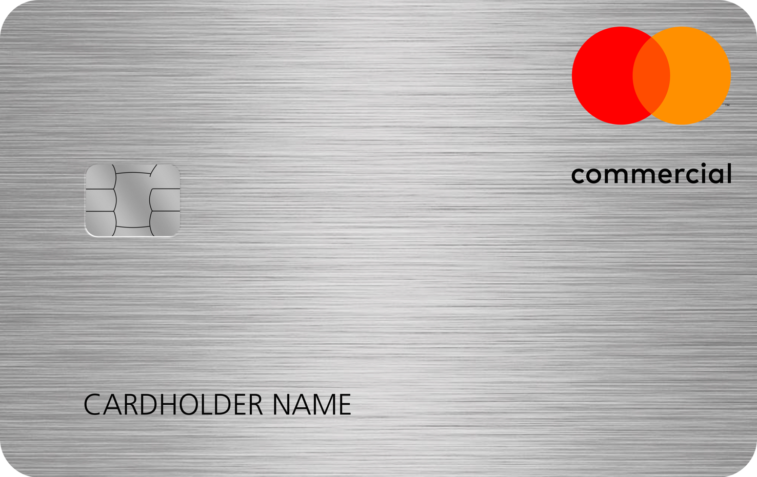 Mastercard Commercial Silber