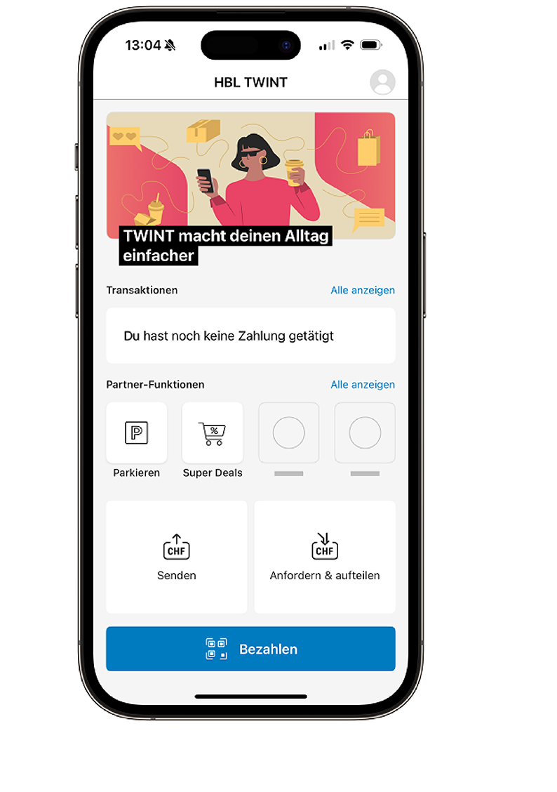 TWINT Startbild