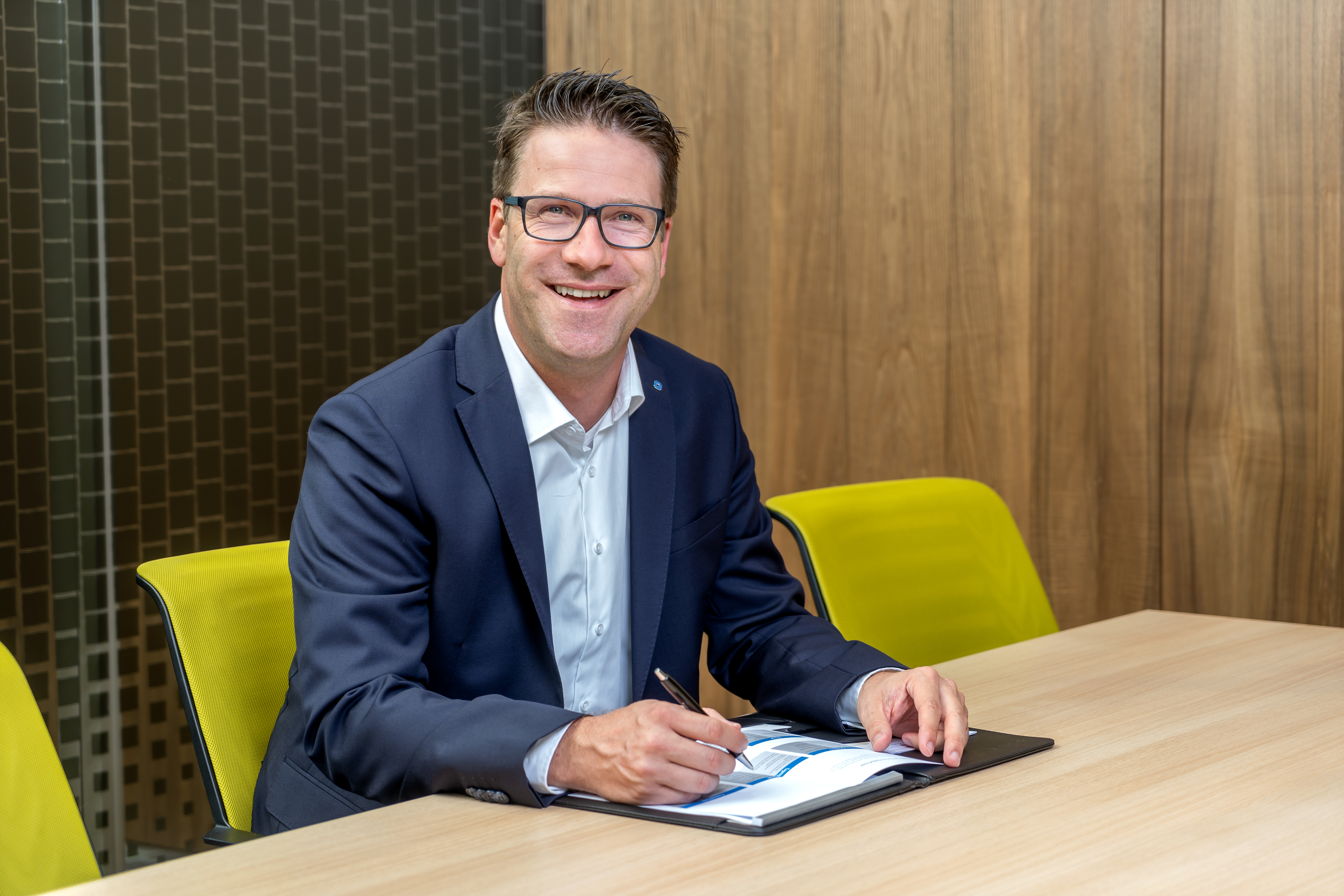 Michael Schaffhauser, Leiter Firmenkunden bei der Hypothekarbank Lenzburg