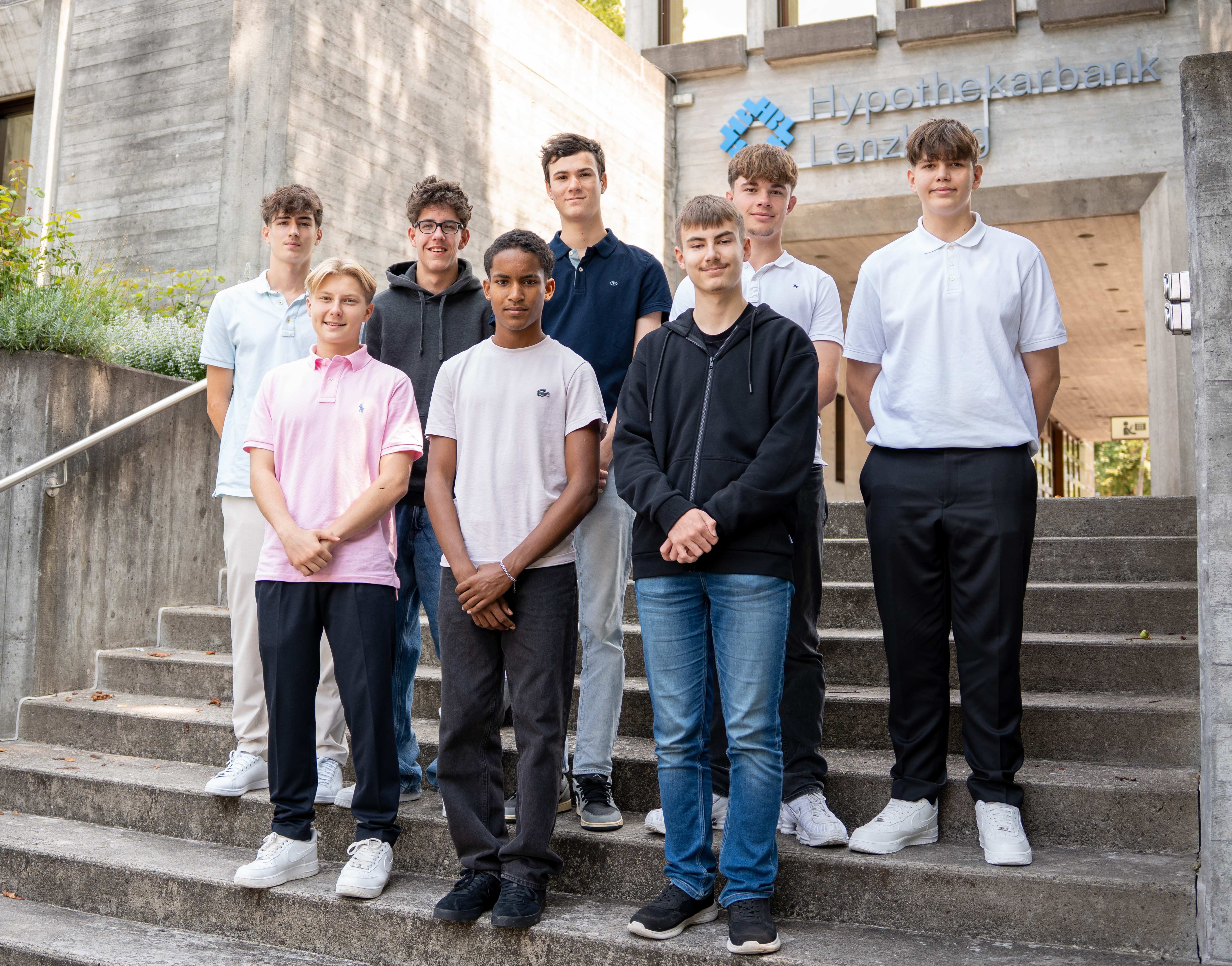 Gruppenfoto Lehrlinge 2025