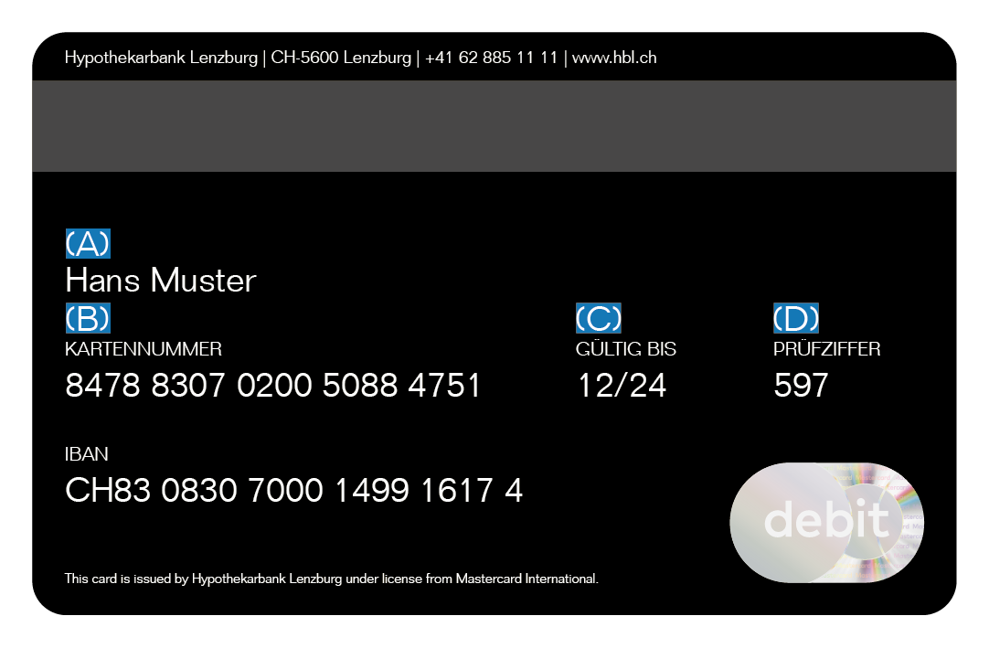 Rückseite Debit Mastercard CMYK